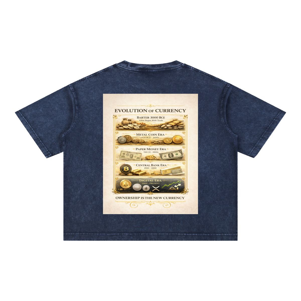 L’Exotic Evolution of Currency Mineral Wash Tee