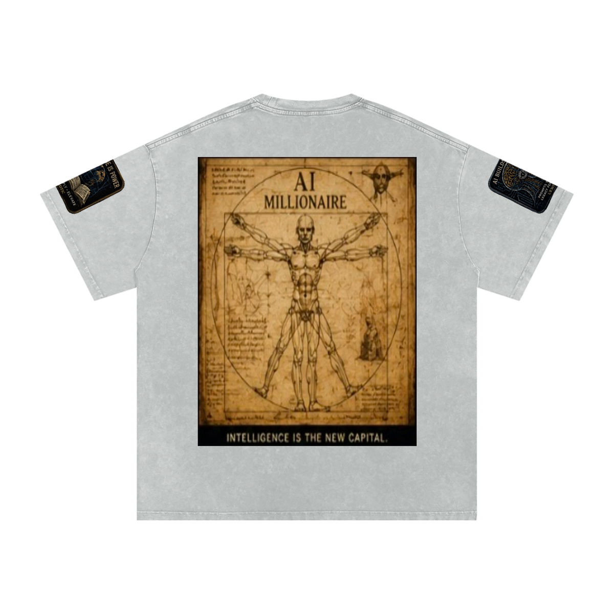 L’Exotic Code Is Capital Snow-Washed Oversized Tee